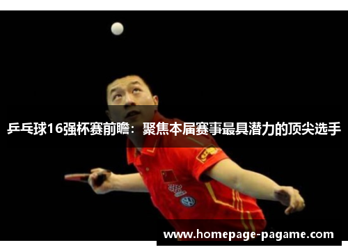 乒乓球16强杯赛前瞻：聚焦本届赛事最具潜力的顶尖选手